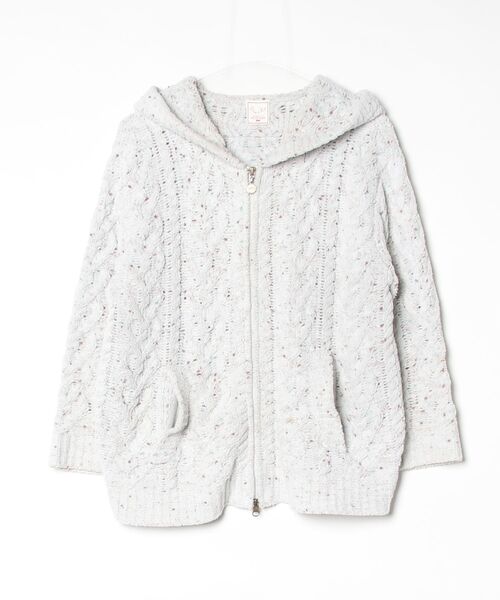 ジェラートピケ　カーディガン　FREE gelato pique（ジェラートピケ） ニットカーディガン FREE ブルー