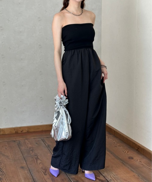 「Per sist ence」 オールインワン FREE ブラック レディース_画像5