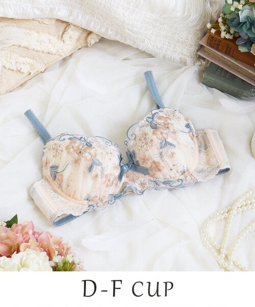 Risa Magli（リサマリ） ブラジャー エリアン ブラジャー (D-F) 「Side