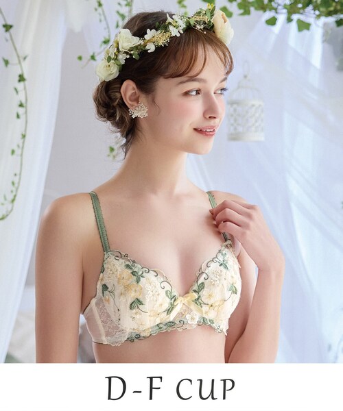 Risa Magli（リサマリ） ブラジャー エリアン ブラジャー (D-F) 「Side