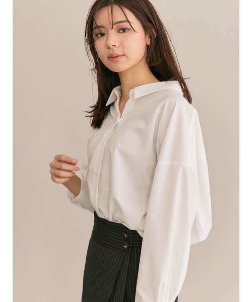 「TONAL」 長袖シャツ 38 ブルー レディース_画像2