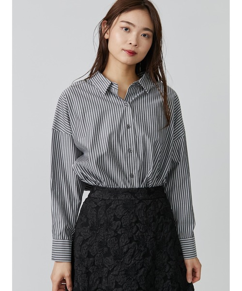 「TONAL」 長袖シャツ 38 ブルー レディース_画像4