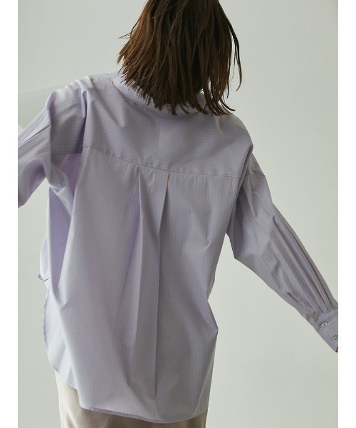 「TONAL」 長袖シャツ 38 ブルー レディース_画像7