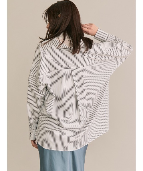 「TONAL」 長袖シャツ 38 ブルー レディース_画像8