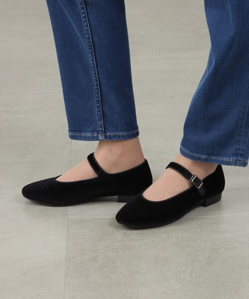 「MACKINTOSH PHILOSOPHY」 フラットパンプス M レッド系その他3 レディース_画像2