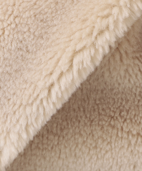 B.C STOCK（ベーセーストック） ムートンコート ボアコート 「S/M