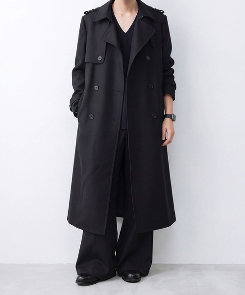 ATO（アトウ） トレンチコート コート NEW WOOL TRENCH COAT メンズ
