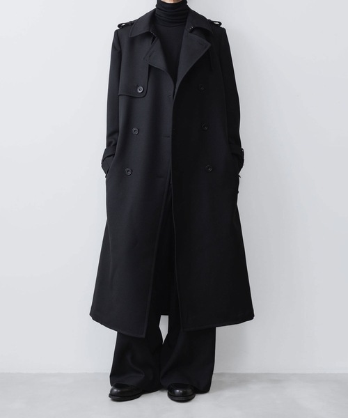 ATO（アトウ） トレンチコート コート NEW WOOL TRENCH COAT メンズ
