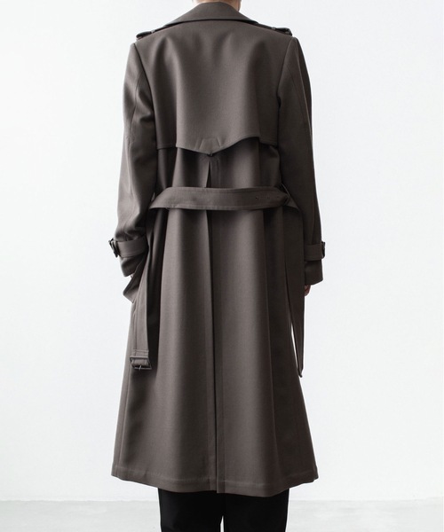 ATO（アトウ） トレンチコート コート NEW WOOL TRENCH COAT メンズ