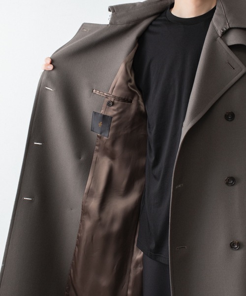 トレンチコート コート NEW WOOL TRENCH COAT メンズの画像