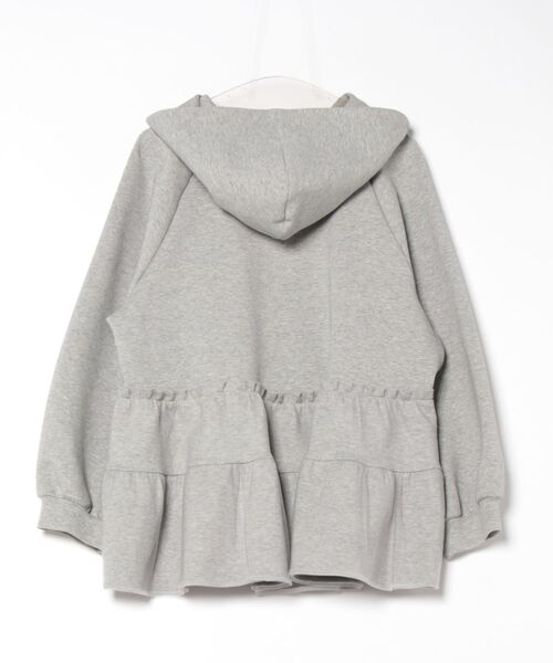 はな！大きい46サイズ、毛100%【Rose Tiara】パーカーフード オーバーサイズフード付きパーカー（82126402） | Rose Tiara