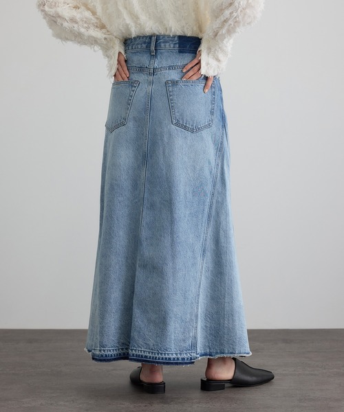 SALON adam et rope'（サロン アダム エ ロペ） デニムスカート 「WEB