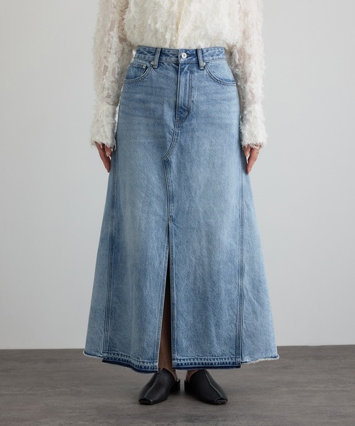SALON adam et rope'（サロン アダム エ ロペ） デニムスカート 「WEB