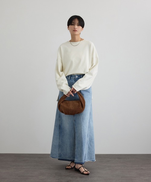 SALON adam et rope'（サロン アダム エ ロペ） デニムスカート 「WEB