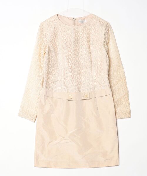 BALENCIAGA（バレンシアガ） 長袖ワンピース 38 ベージュ レディース