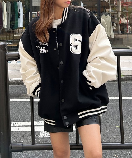 「INGNI」 スタジャン M ブラック系その他2 レディース_画像3