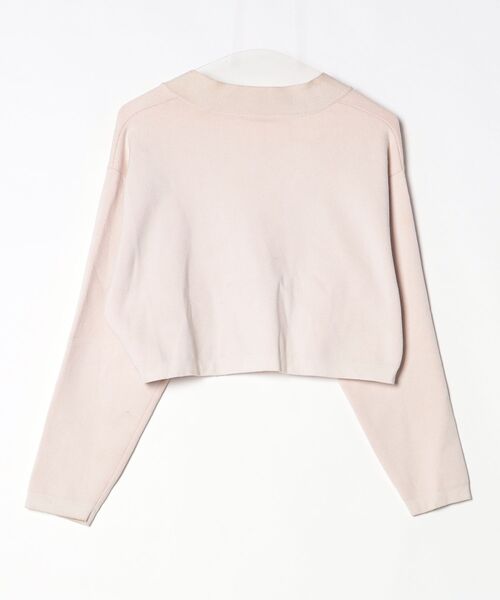 「ELENDEEK」 ニットカーディガン FREE オフホワイト レディース_画像2