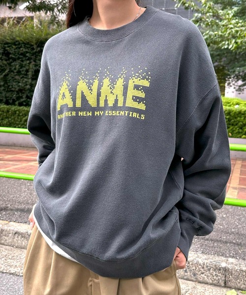「ANME」 スウェットカットソー X-LARGE ブラック系その他 レディース_画像6