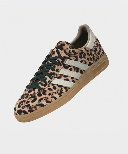 adidas（アディダス） スニーカー HANDBALL SPEZIAL W レオパード柄