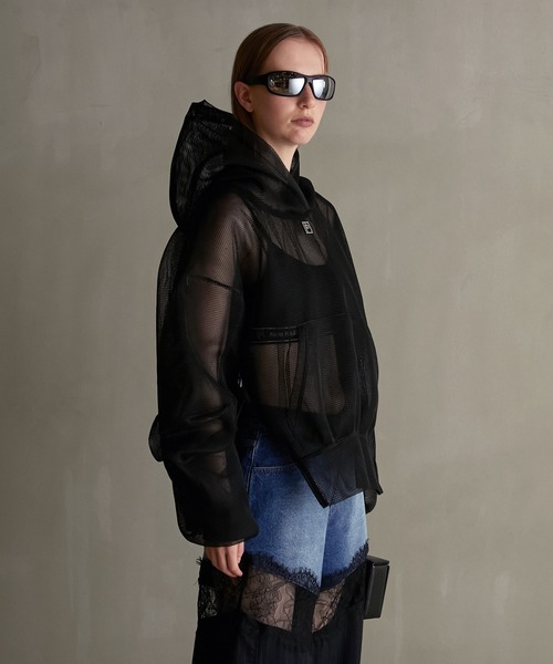 「PRANK PROJECT」 プルオーバーパーカー FREE グレー レディース_画像7