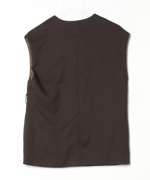 「NATURAL BEAUTY BASIC」 ベスト S ブラウン レディース_画像2