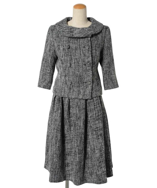 「DRESS LAB」 セットアップ M グレー レディース_画像2