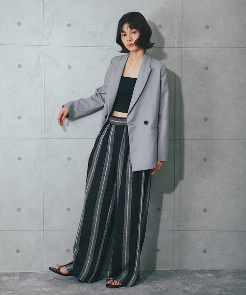 「SMILE ORCHID」 テーラードジャケット 36 ブラック レディース_画像4