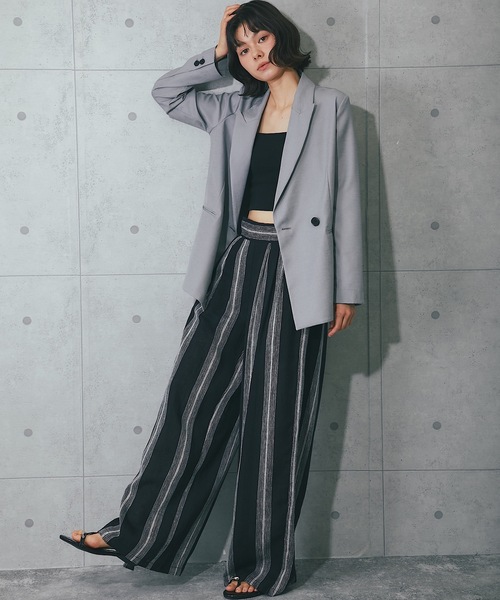 「SMILE ORCHID」 テーラードジャケット 36 ブラック レディース_画像5