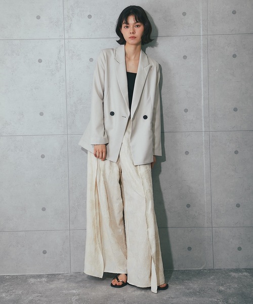 「SMILE ORCHID」 テーラードジャケット 36 ブラック レディース_画像7