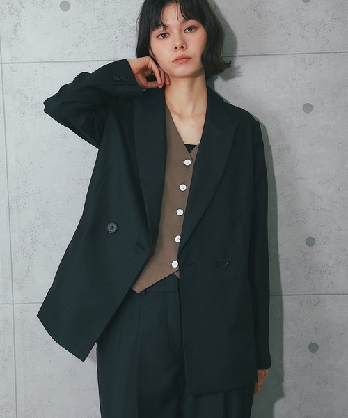 「SMILE ORCHID」 テーラードジャケット 36 ブラック レディース_画像8