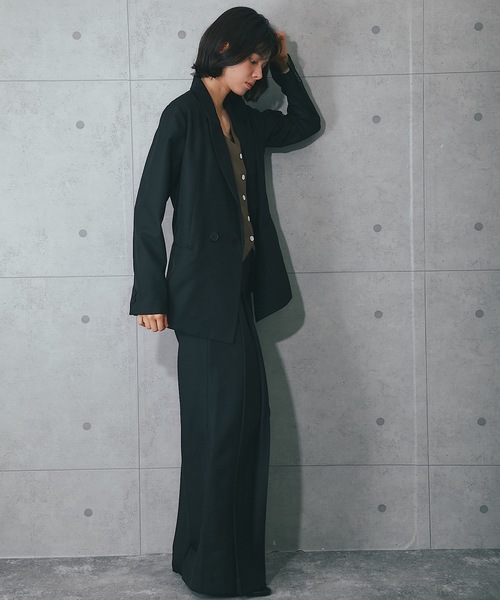 「SMILE ORCHID」 テーラードジャケット 36 ブラック レディース_画像9