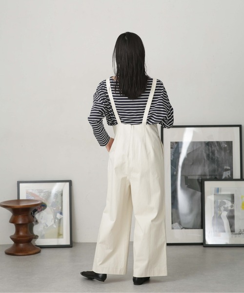 「NANO universe」 オーバーオール FREE ブラック レディース_画像6