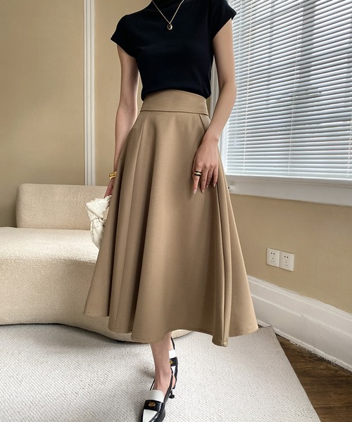 「BANICO」 ロングスカート LARGE ブラック レディース_画像6