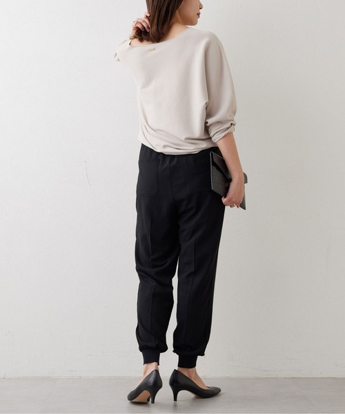 「GALLARDAGALANTE」 イージーパンツ 1 ネイビー レディース_画像5