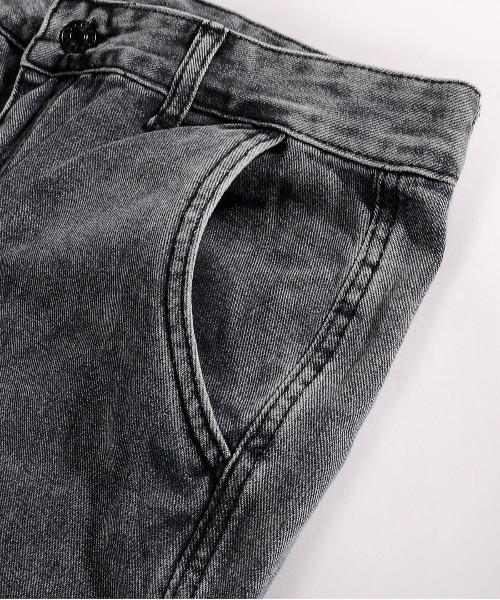 「neos」 デニムパンツ X-LARGE グレー メンズ_画像2