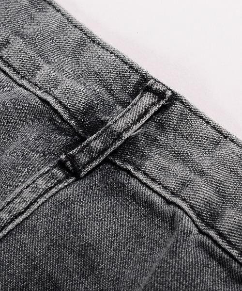 「neos」 デニムパンツ X-LARGE グレー メンズ_画像5