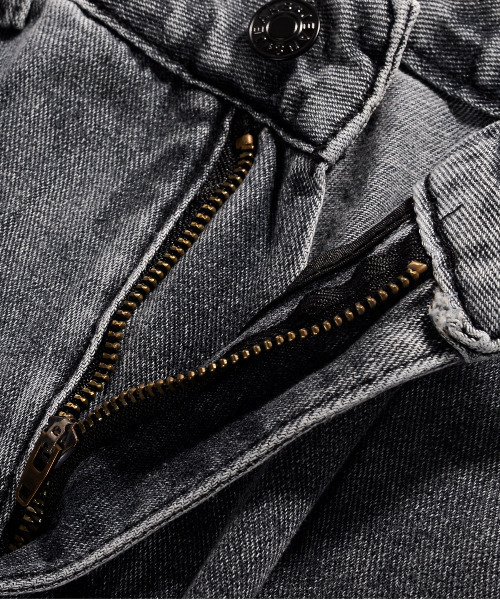 「neos」 デニムパンツ X-LARGE グレー メンズ_画像6