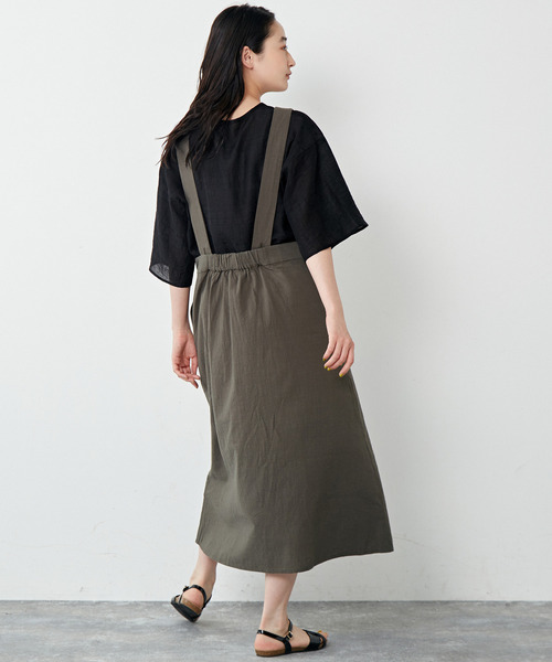 「MELROSE claire」 ノースリーブワンピース FREE ブラック レディース_画像6