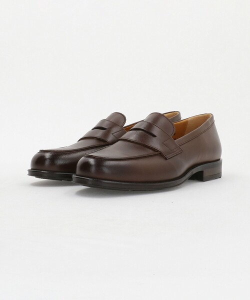 【DK.BROWN】スムース レザー ストレートチップ シューズ<A DAY IN THE LIFE> A DAY IN THE LIFE シューズ スムース レザー ローファー-撥水-「A DAY