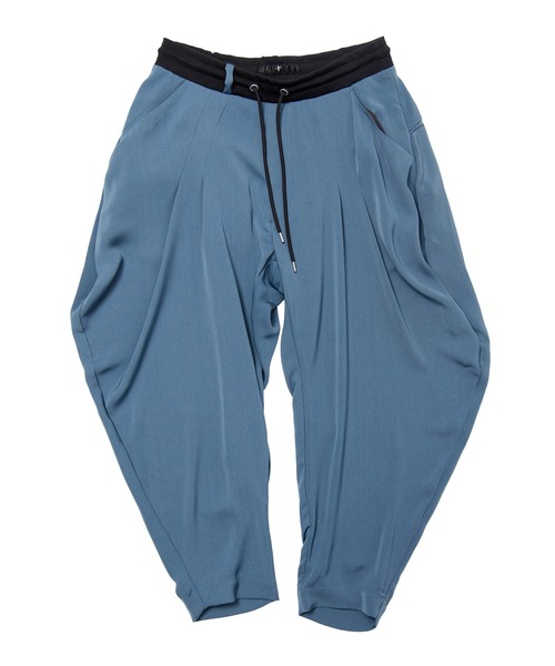 「NO ID.」 イージーパンツ 1 ブルー メンズ_画像7