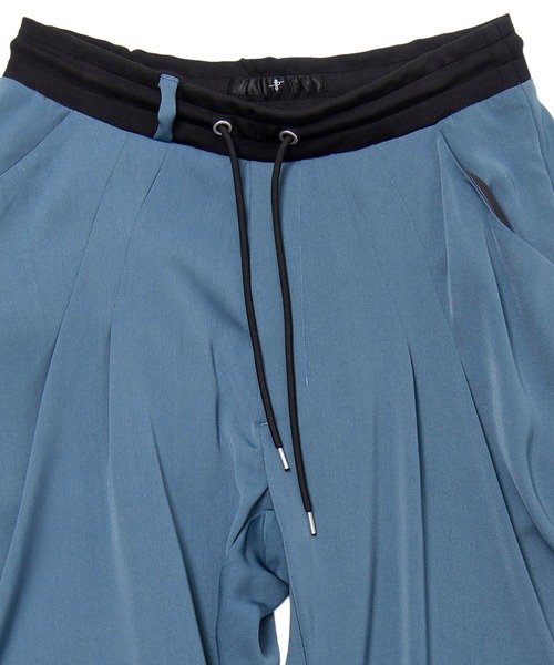 「NO ID.」 イージーパンツ 1 ブルー メンズ_画像9