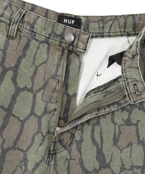「HUF」 パンツ 30inch ブラック メンズの画像