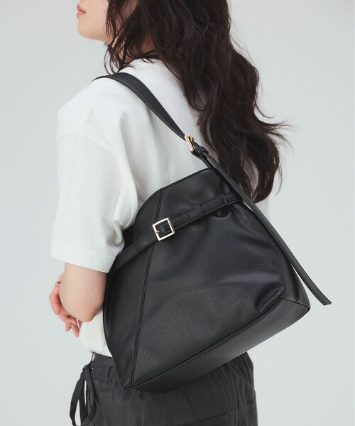 BEAMS HEART（ビームス ハート） トートバッグ 細ベルト トートバッグ 