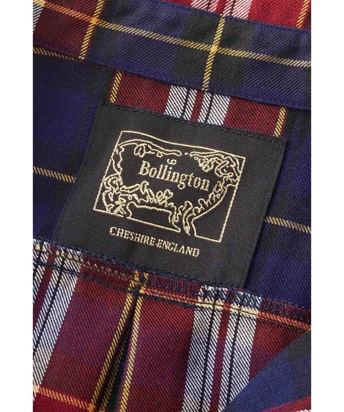 「Live in comfort」 シャツワンピース - ネイビー レディース_画像8