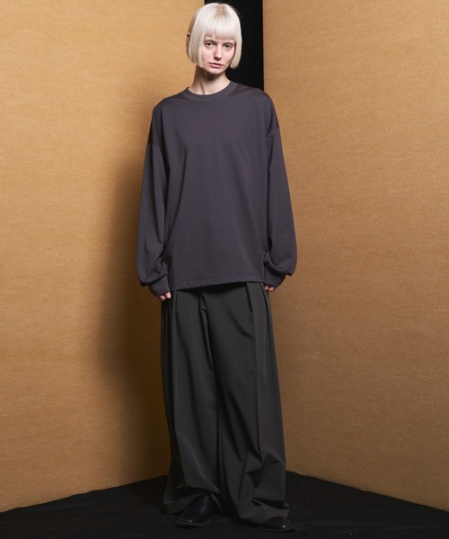 MAISON SPECIAL（メゾンスペシャル） ワイドパンツ スラックス メンズ