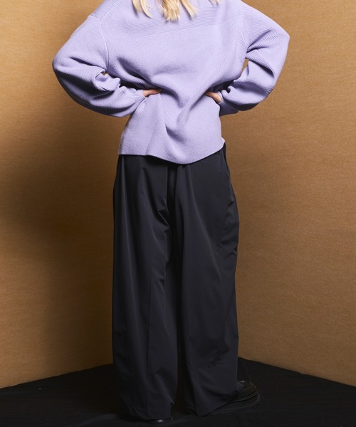 MAISON SPECIAL（メゾンスペシャル） ワイドパンツ スラックス メンズ