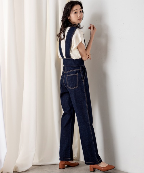 「MILLION CARATS」 デニムパンツ FREE インディゴブルー レディース_画像8