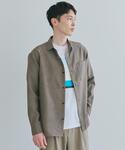 シャツ 「LINO FINE」リネンライク 長...の詳細画像1
