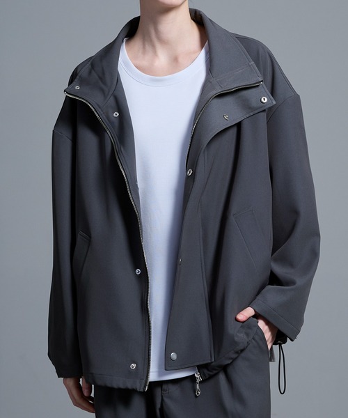 「Loose/ルース」 ブルゾン M グレー系その他 メンズの画像
