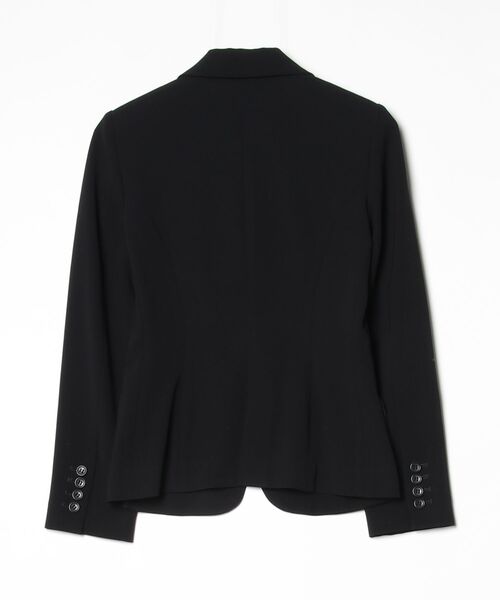 「M-premier BLACK」 テーラードジャケット 34 ブラック レディース_画像2